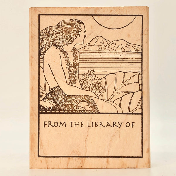 From The Library Of Stamp