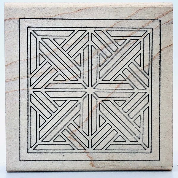Chinese Lattice Stamp