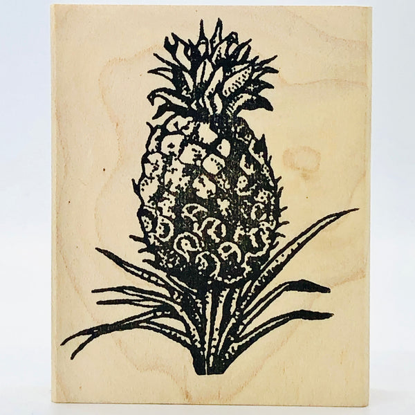 X-Large Pineapple Plant Stamp