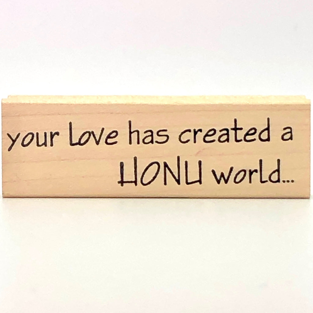 Honu World Stamp