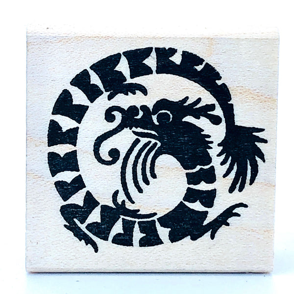 Petite Bold Dragon Stamp