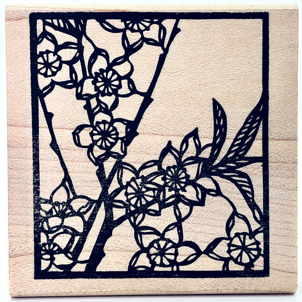 Cherry Blossom Block Stamp