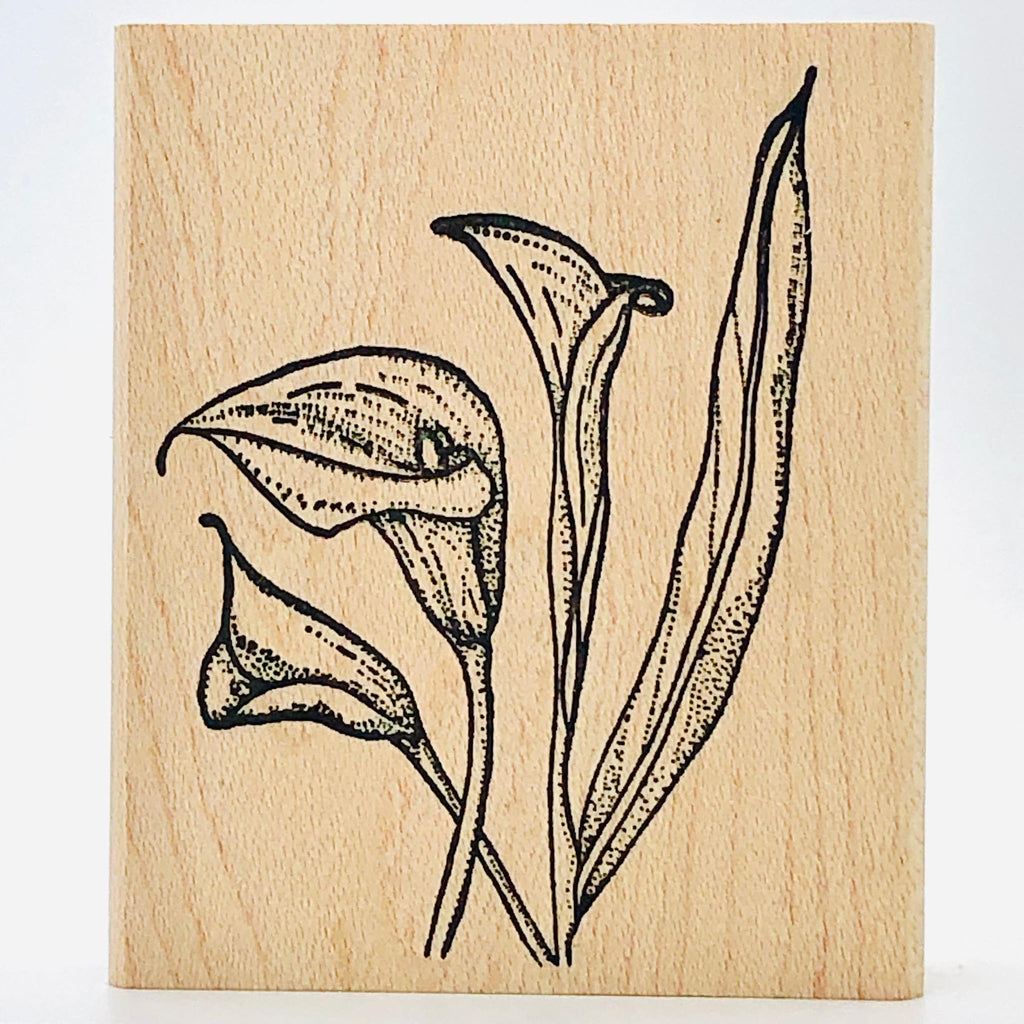 Calla Lillies Stamp