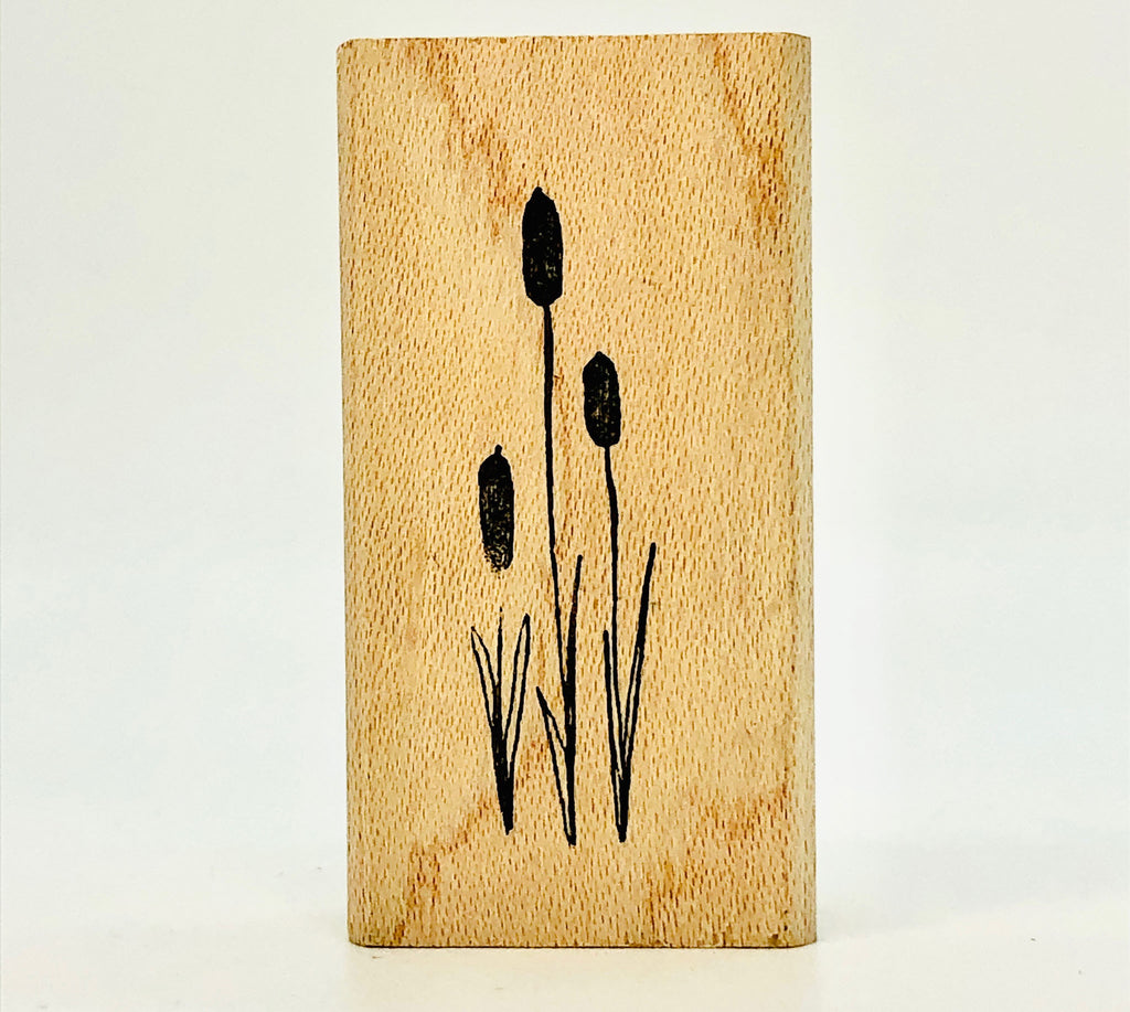 Small Cattail Stamp