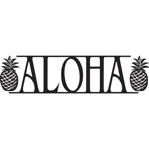 Aloha Pineapple Decals