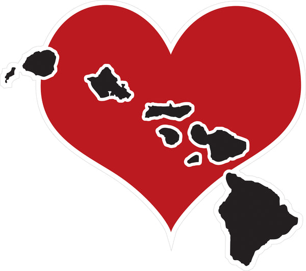 Heart Islands Decals