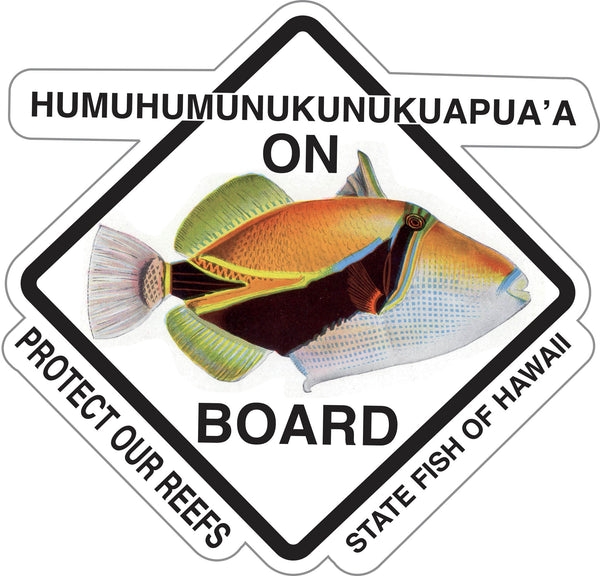 Humu on Board Decals
