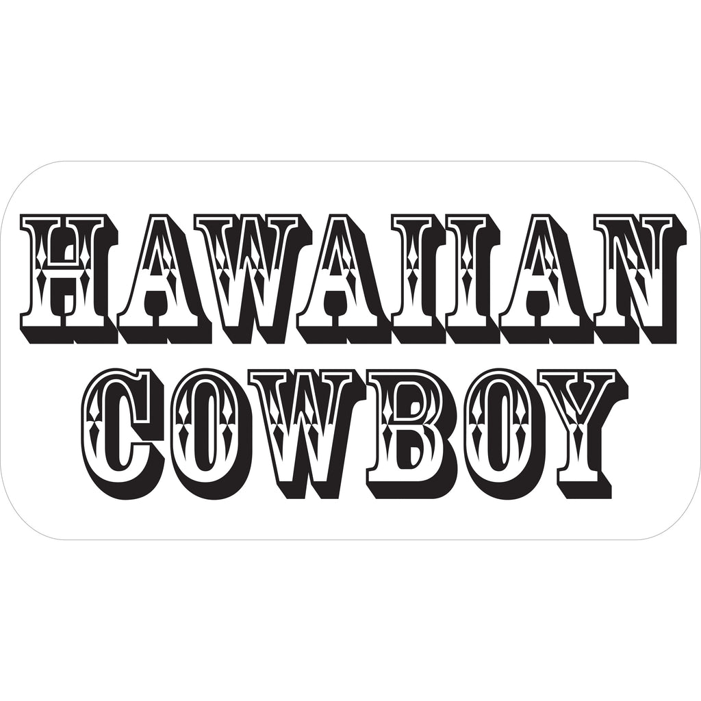 Hawaiian Cowboy Decals