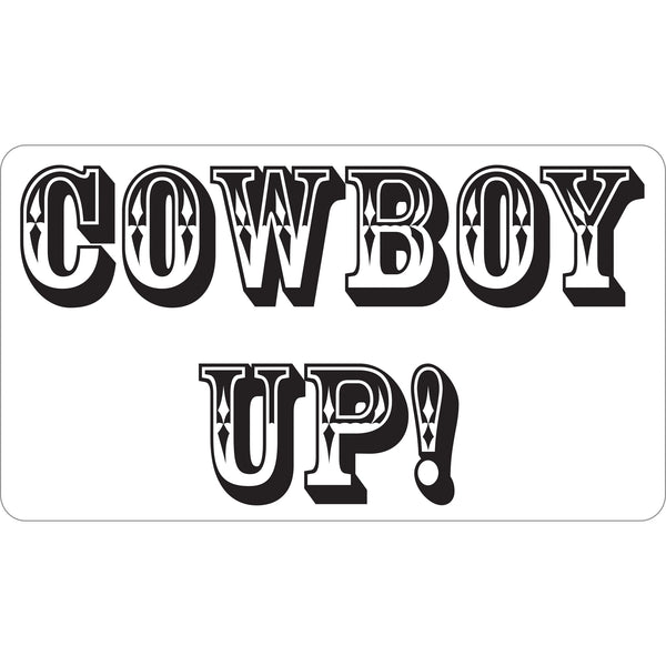 Cowboy Up! Decals