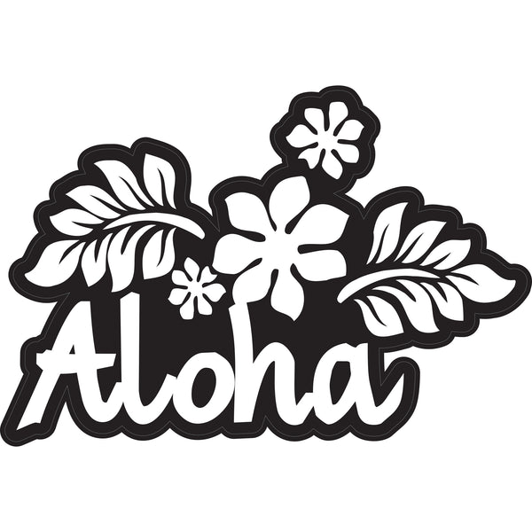 Floral Aloha Decals