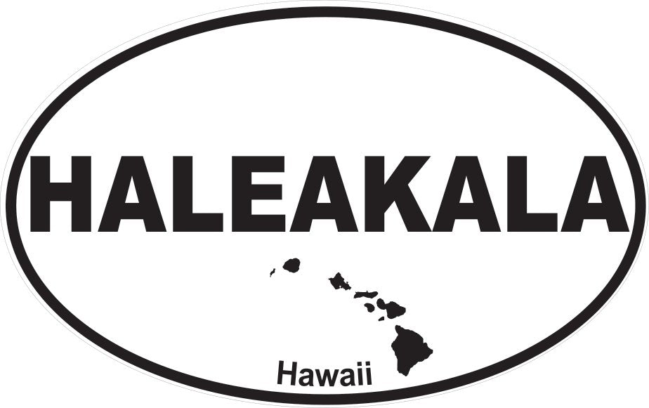 Haleakala Destination Decals– Rubber Stamp Plantation