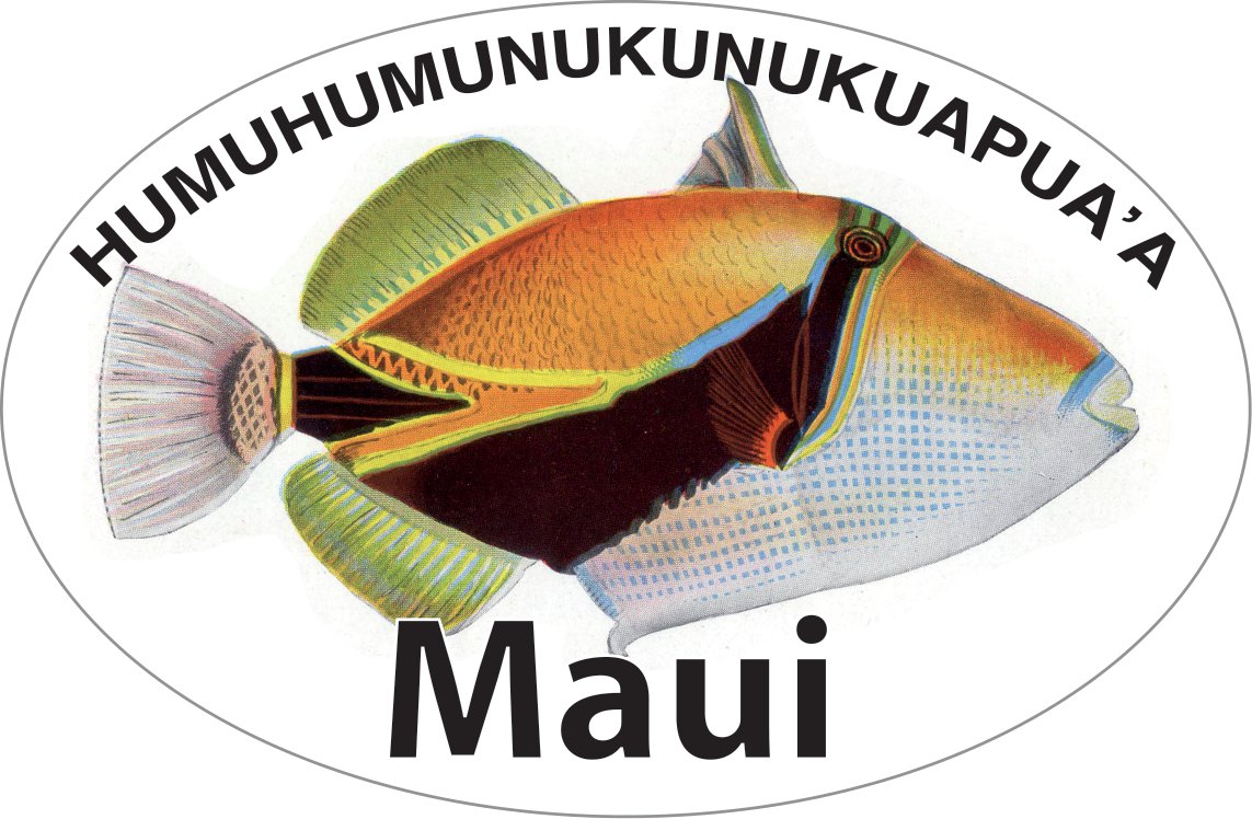 Humu Maui Decals– Rubber Stamp Plantation
