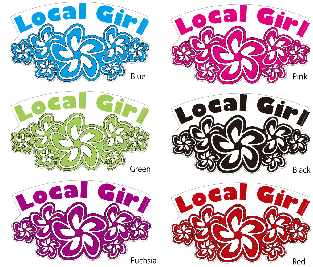 Local Girl Decals– Rubber Stamp Plantation