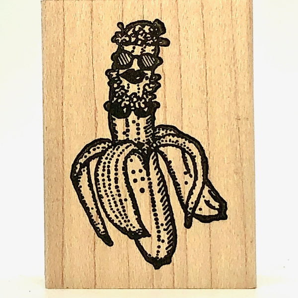 Carmen Banana Stamp