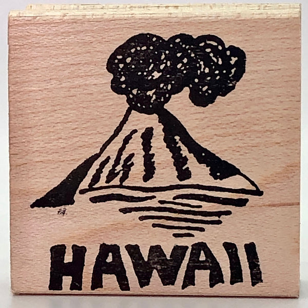 Hawaii Volcano Stamp