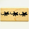 Line Gecko Stamp