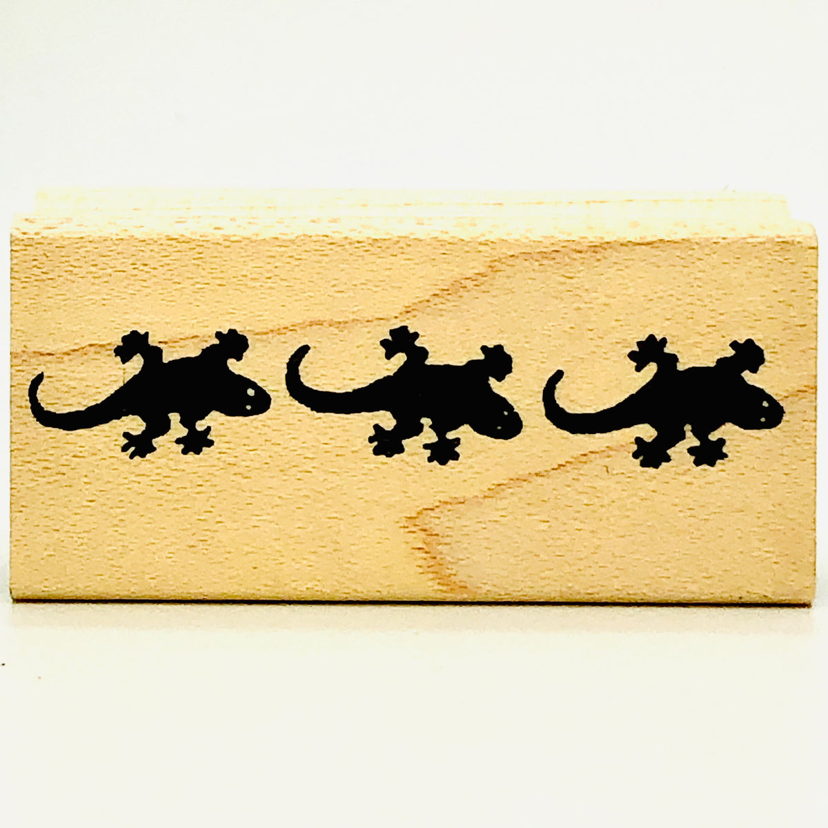Line Gecko Stamp Rubber Stamp Plantation