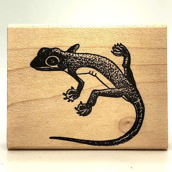 Large Gecko Stamp