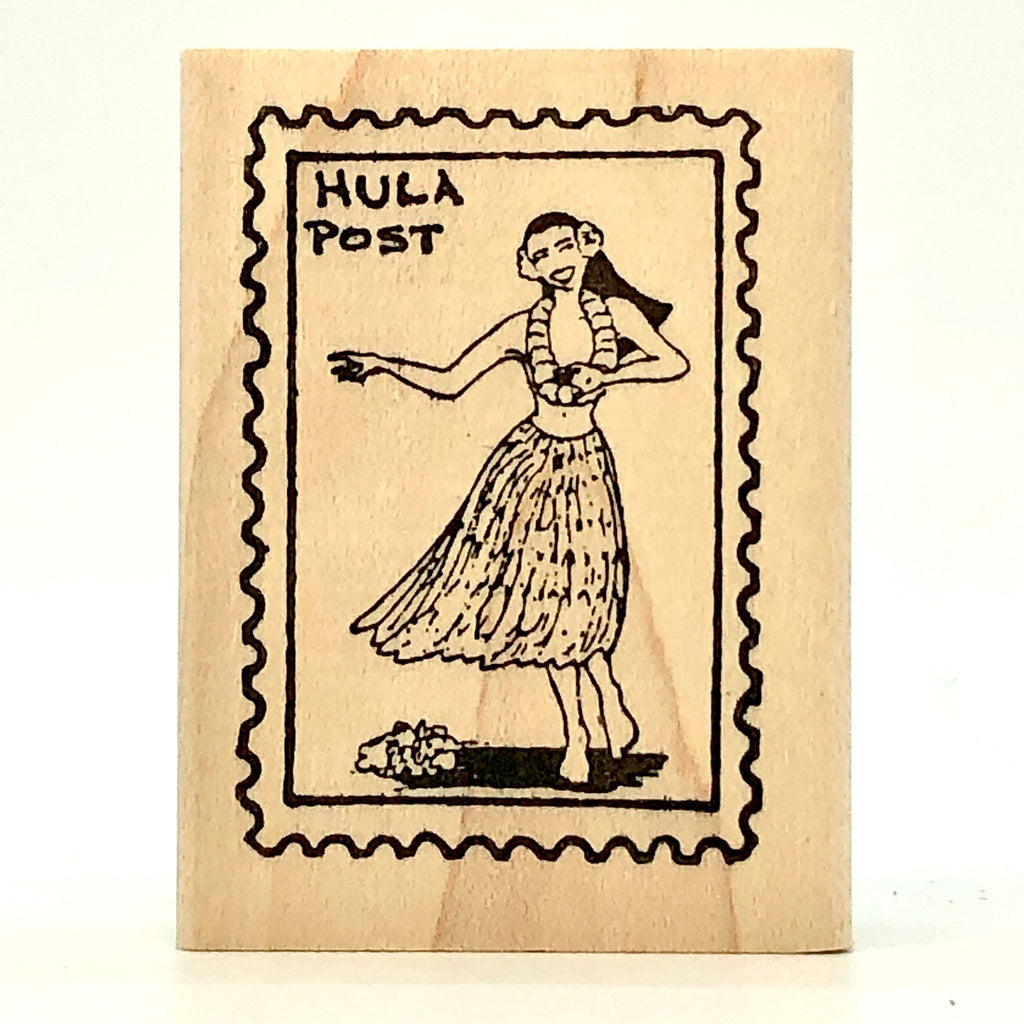 Hula Post Stamp