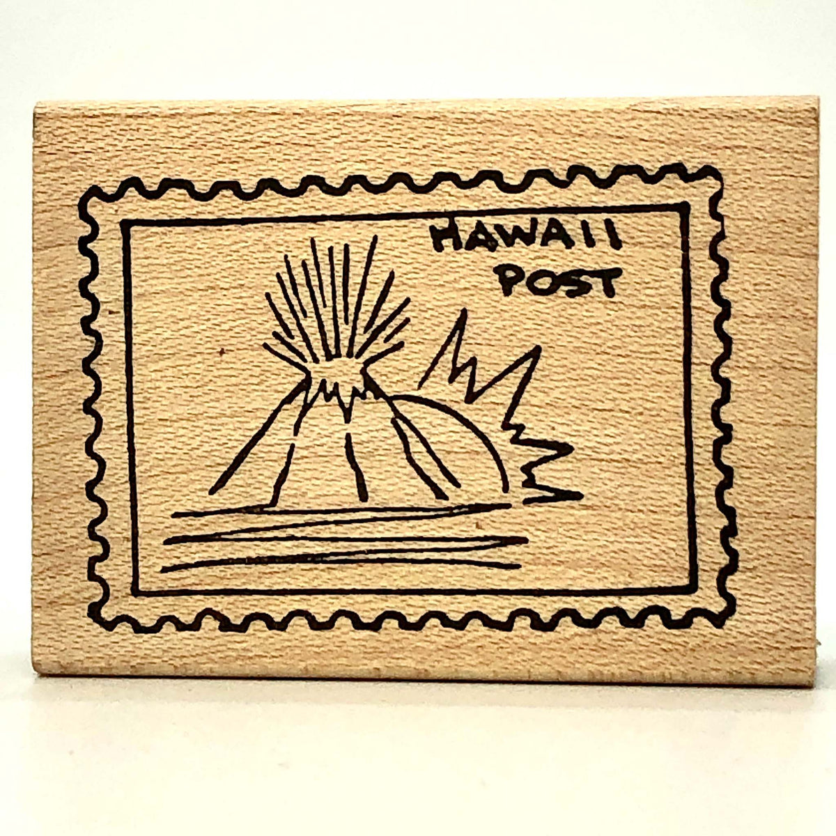 Hawaii Post Stamp Rubber Stamp Plantation