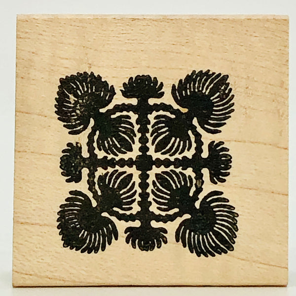 Small Pele's Fire Quilt Stamp