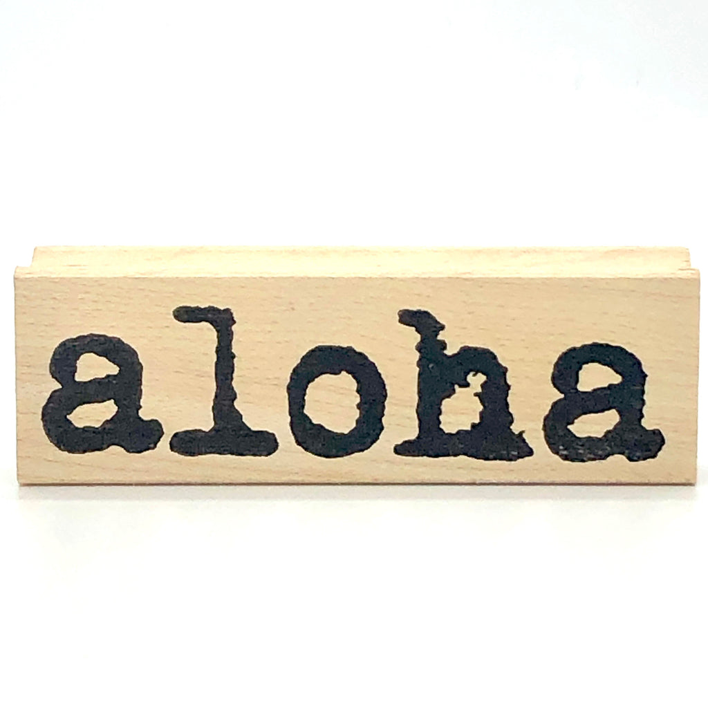 Type Aloha Stamp