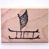 Outrigger Petroglyph Stamp