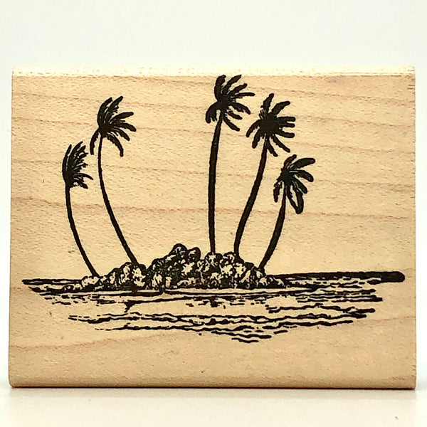 Coconut Island Stamp