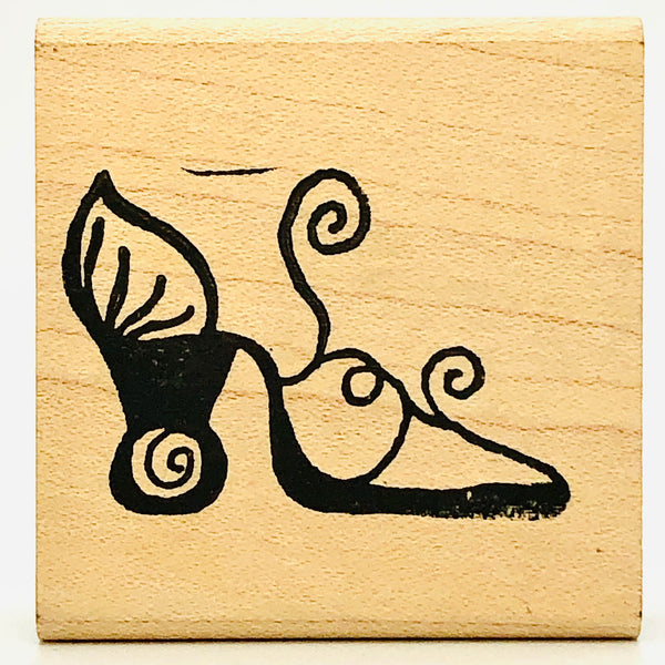 Fancy Shoe S Stamp