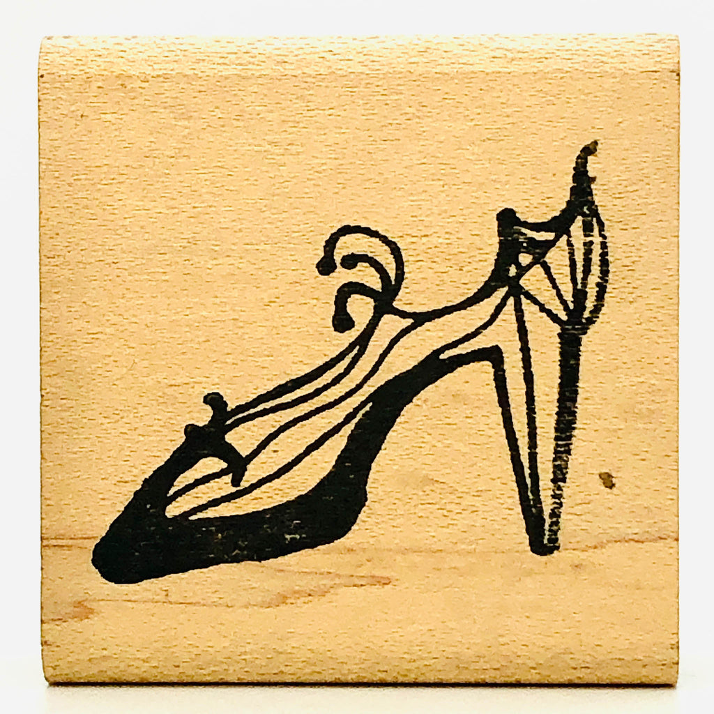 Fancy Shoe R Stamp