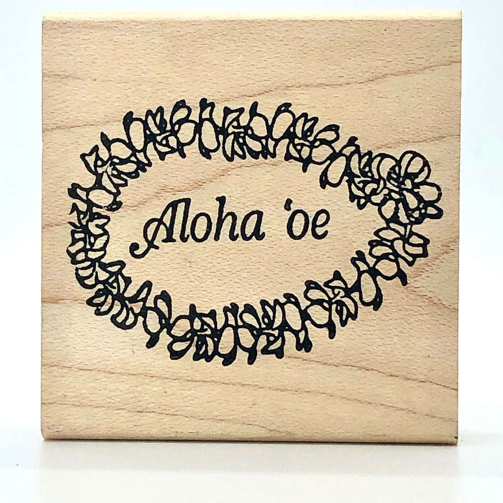 Aloha 'Oe Lei Stamp