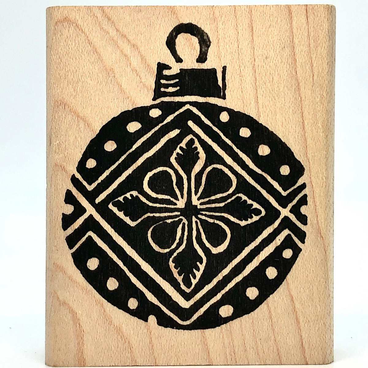 Large Ornament Stamp Rubber Stamp Plantation