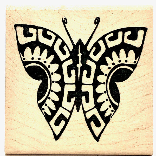 Tapa Butterfly Stamp