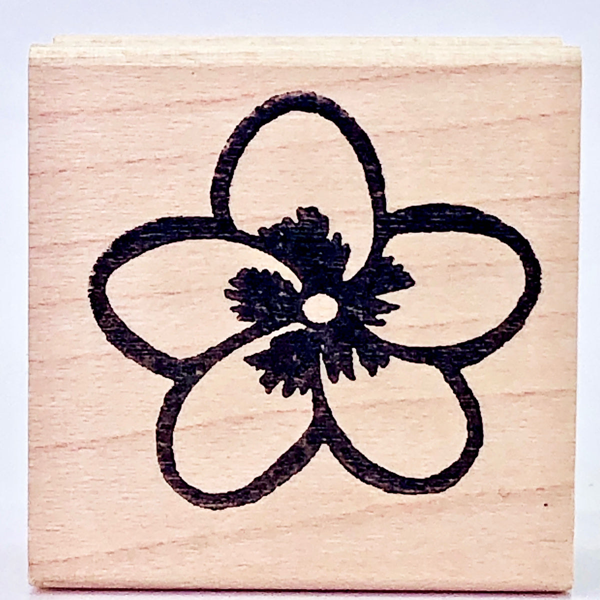 Petite Plumeria 1 Stamp Rubber Stamp Plantation