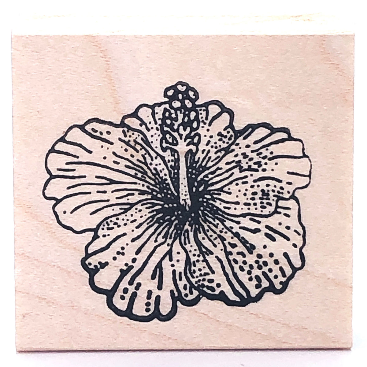 Hibiscus Bunch Etch Stencil– Rubber Stamp Plantation