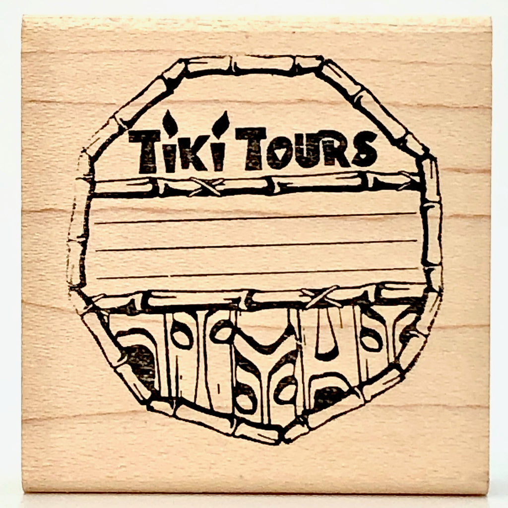 Tiki Tours Stamp