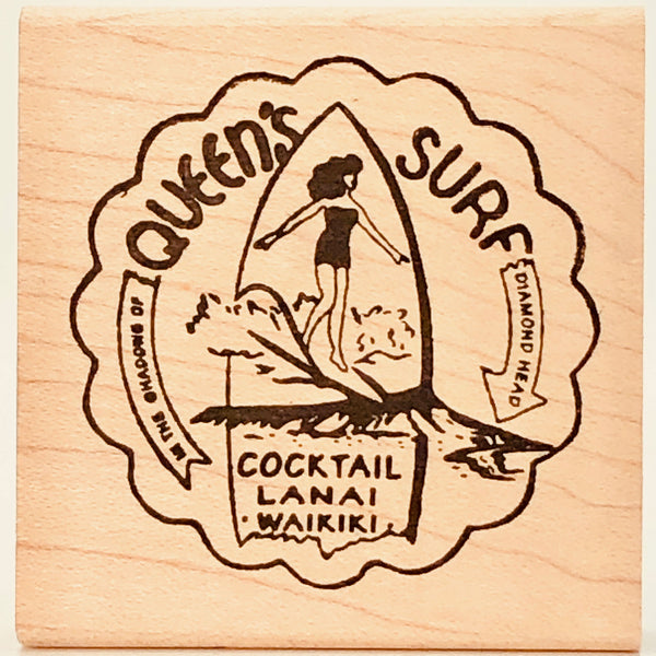Queen Surf Stamp