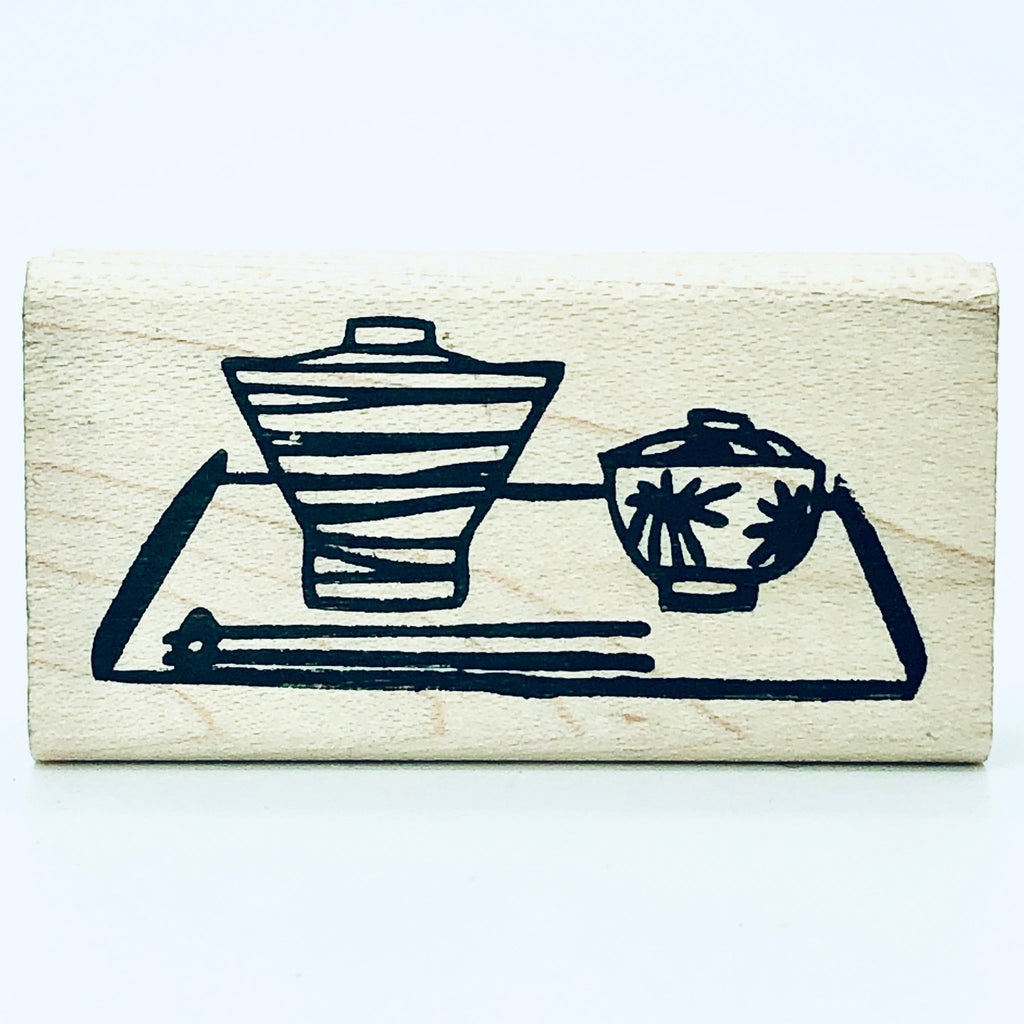 Donburi and Miso Soup Stamp