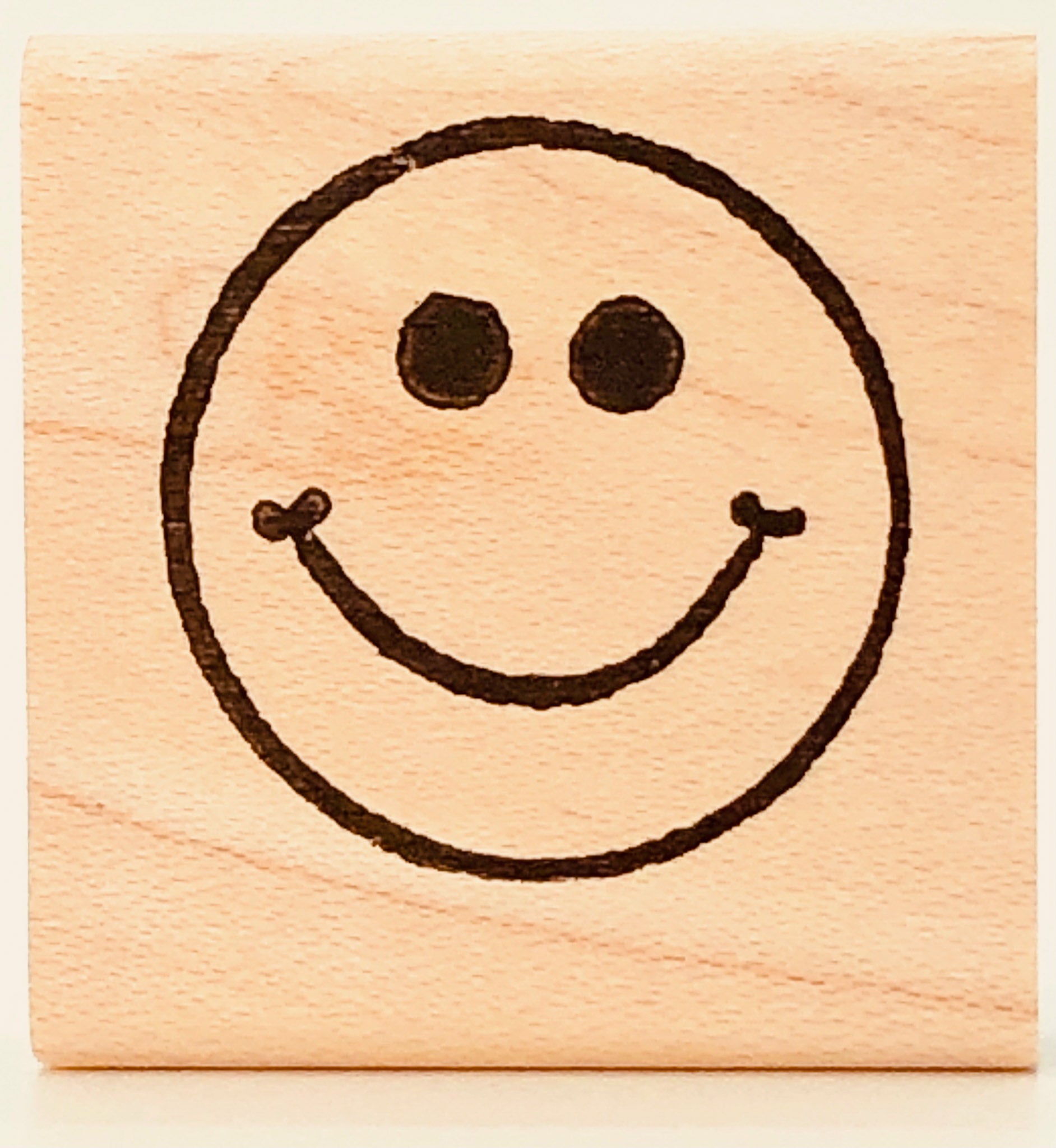 Smiley Face Stamp– Rubber Stamp Plantation