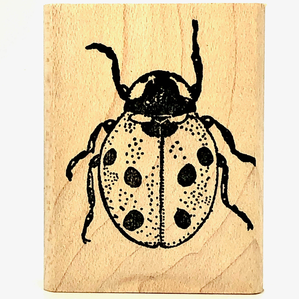 Lead Insect Stamp Lady Bug Stamp– Rubber Stamp Plantation