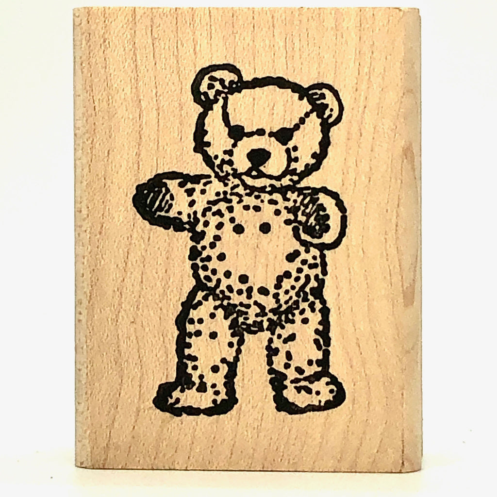 Standing Teddy Stamp
