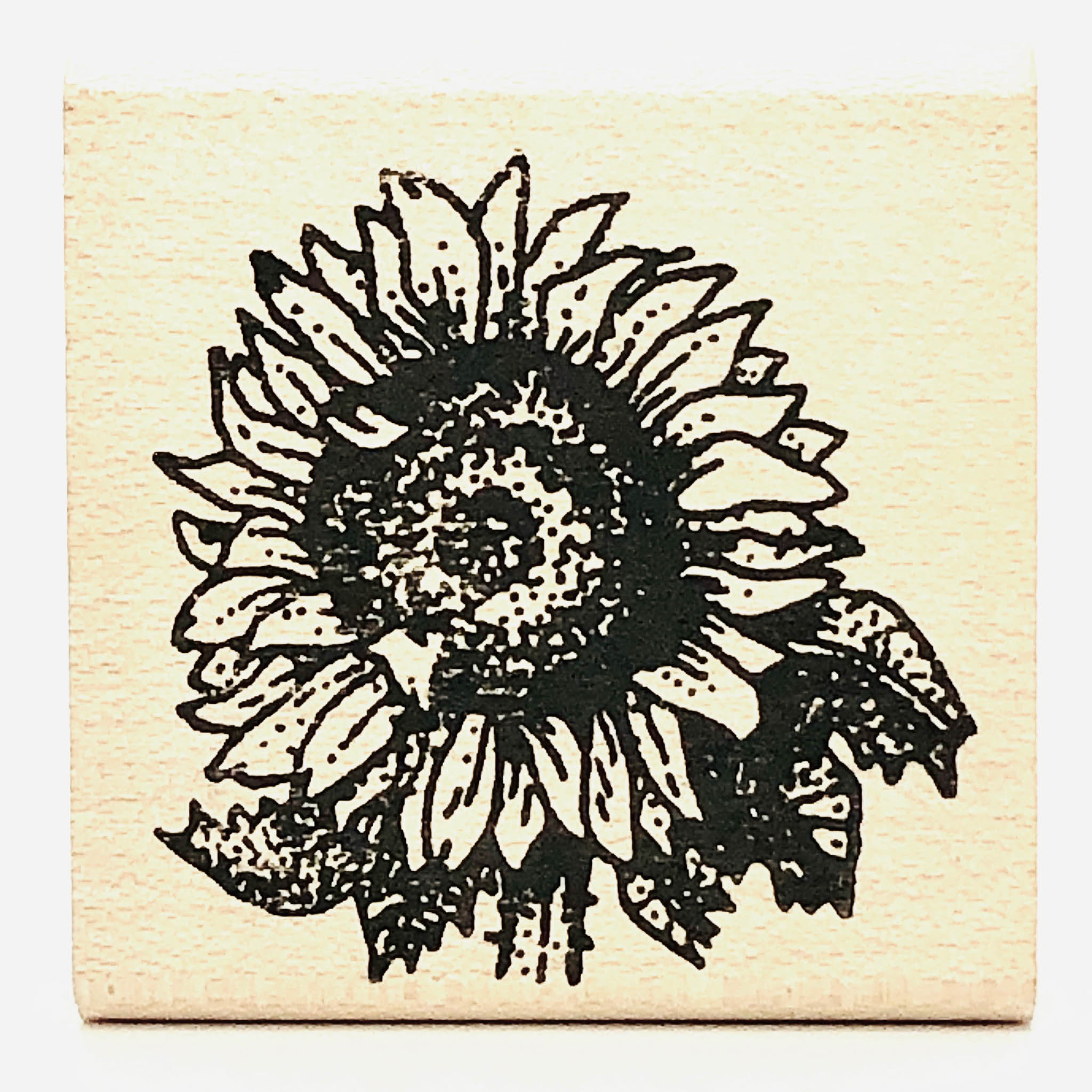 Sunflower Stamp– Rubber Stamp Plantation
