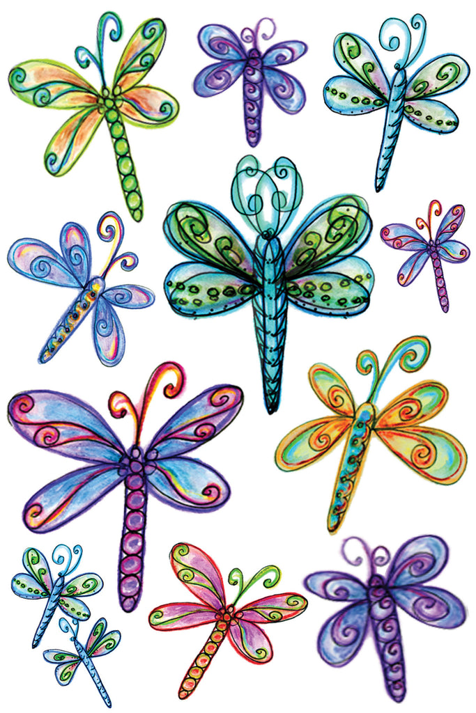 DIY Carve Your Own Rubber Stamps - Dragonfly Designs