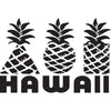 Hawaii Pineapples Decals