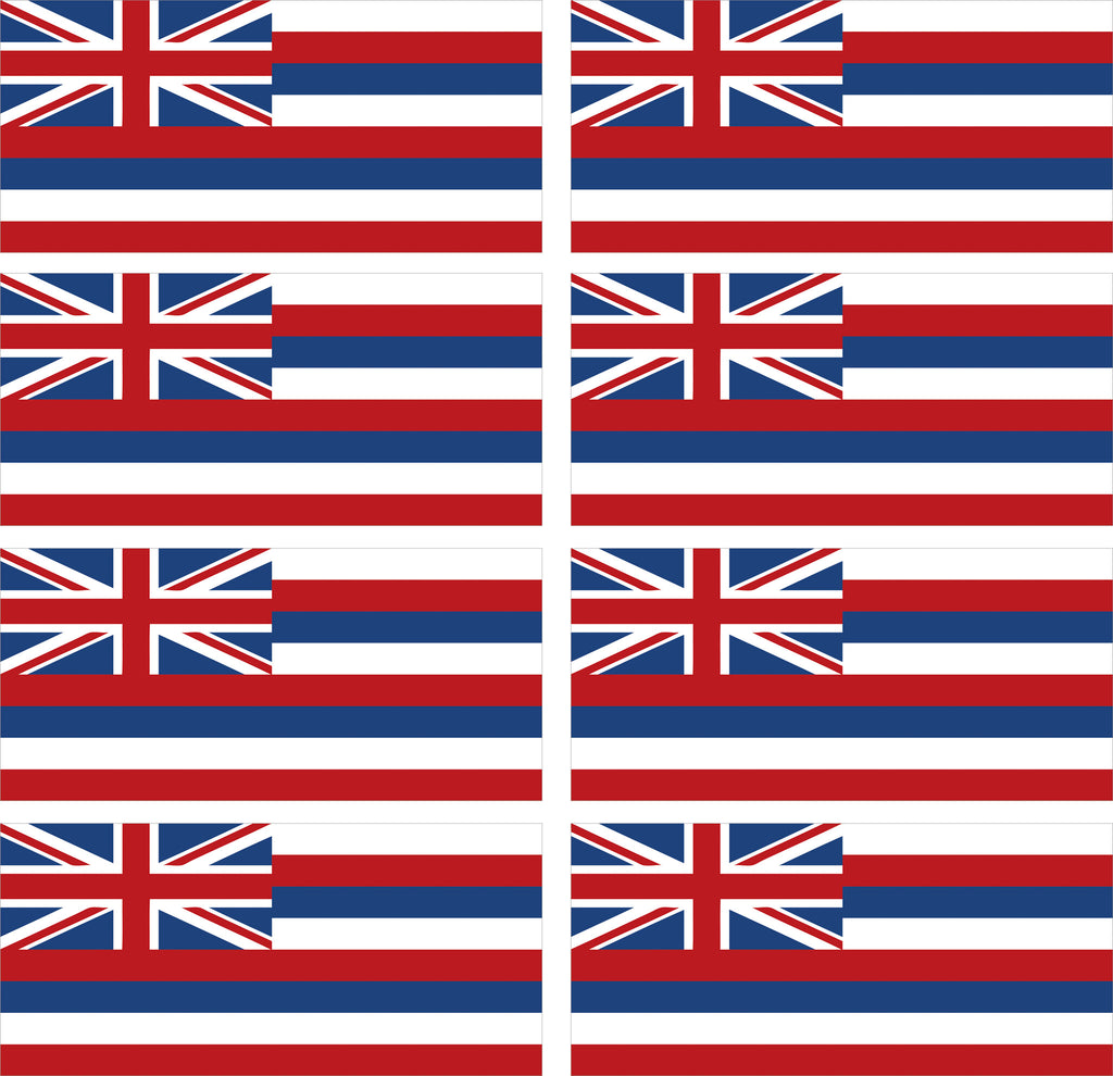 Hawaiian Flag Decals