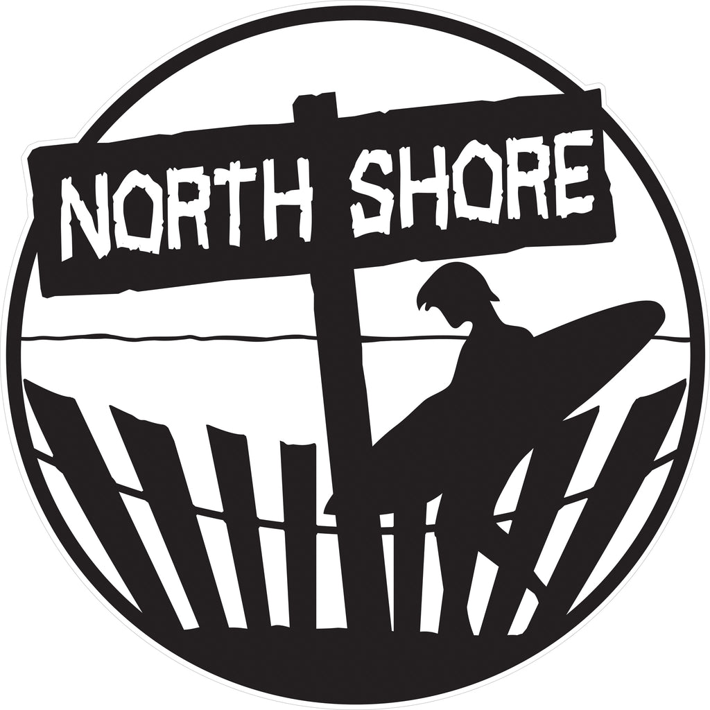North Shore Surf Decals