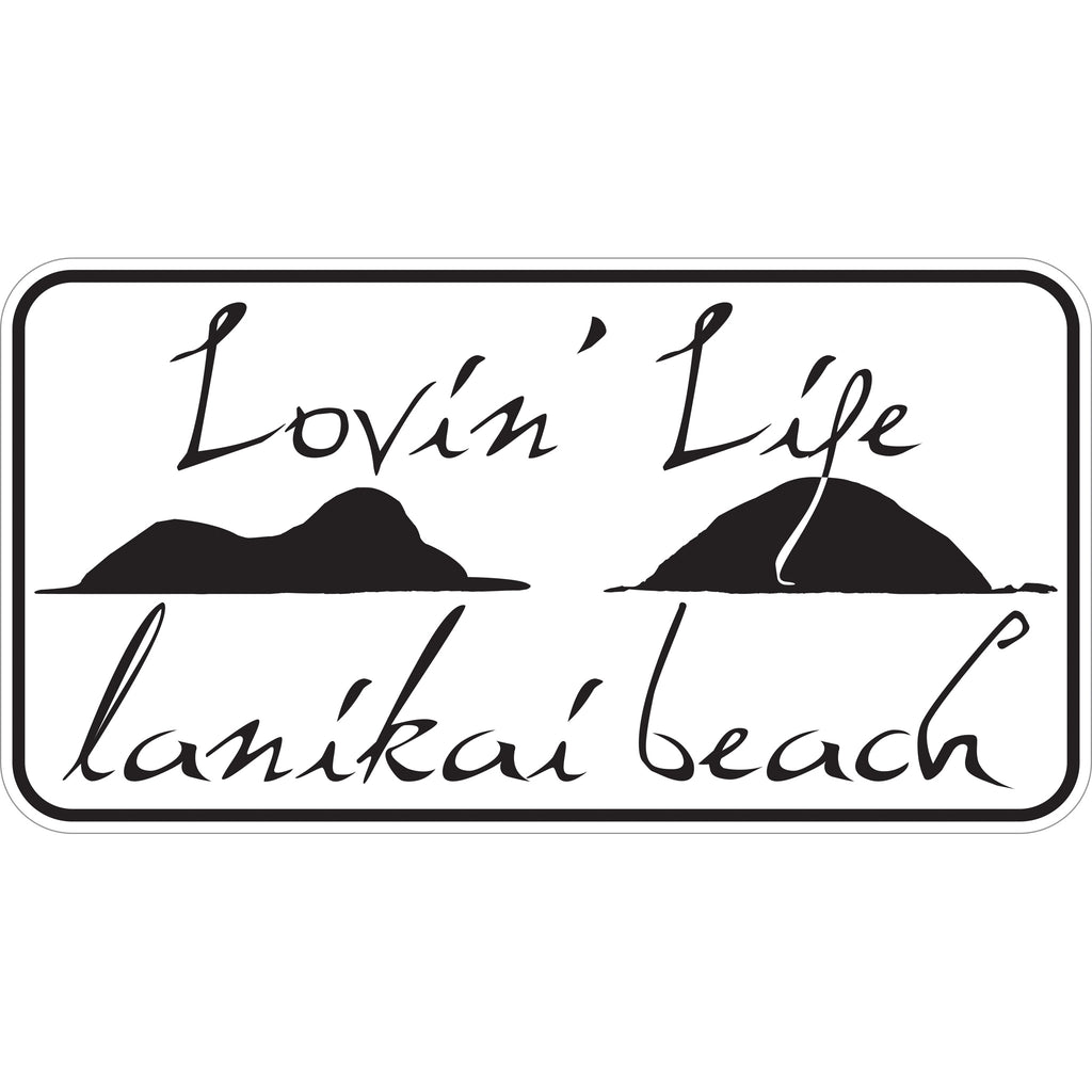 Lovin' Life Lanikai Beach Decals