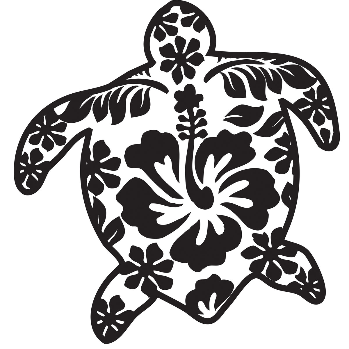 Floral Hawaii Decals– Rubber Stamp Plantation