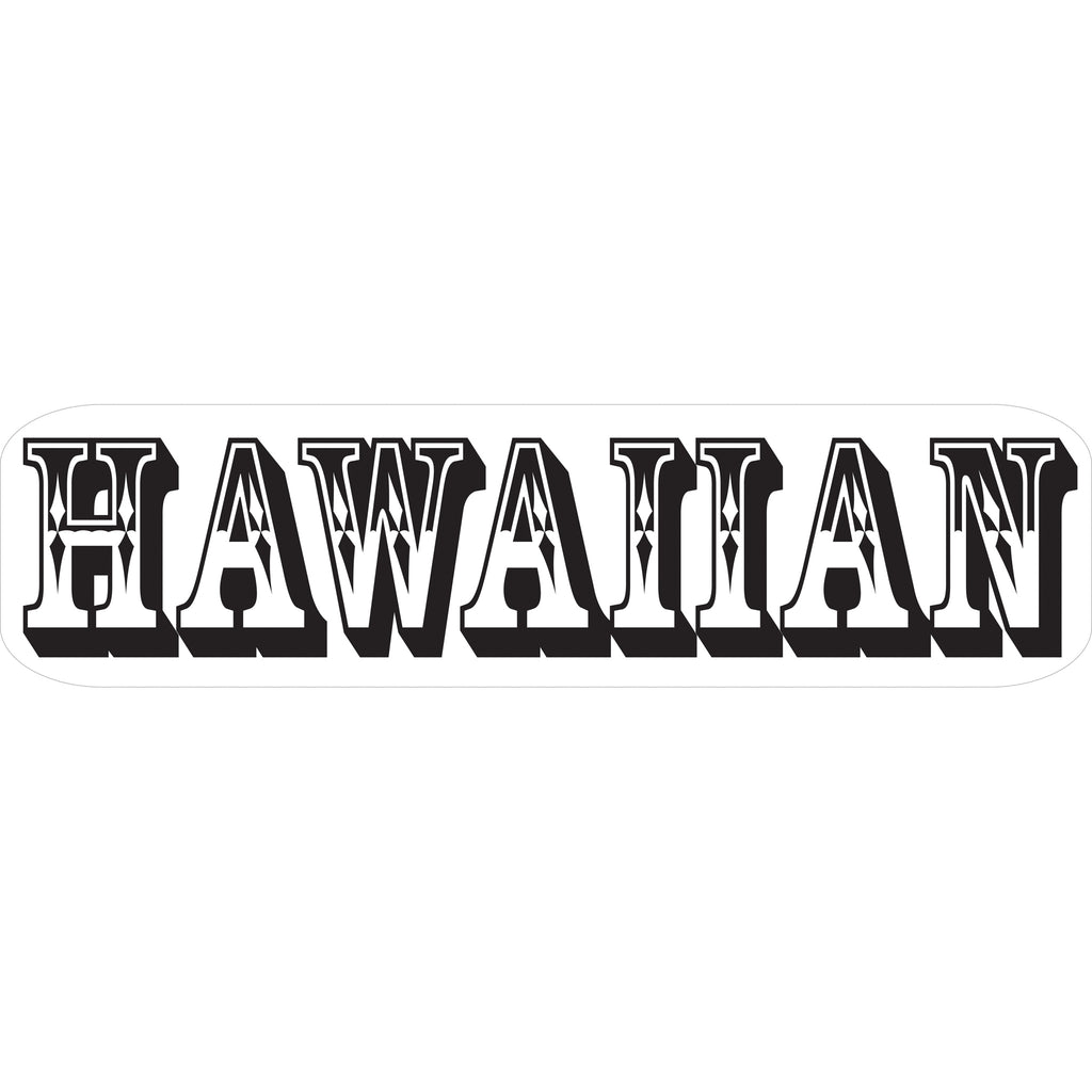 Hawaiian Decals