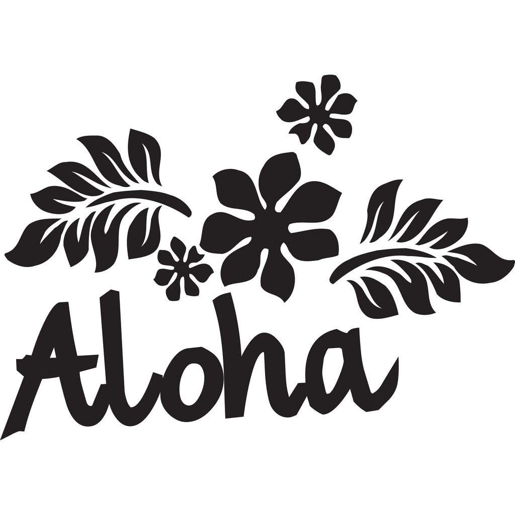 Floral Hawaii Decals– Rubber Stamp Plantation